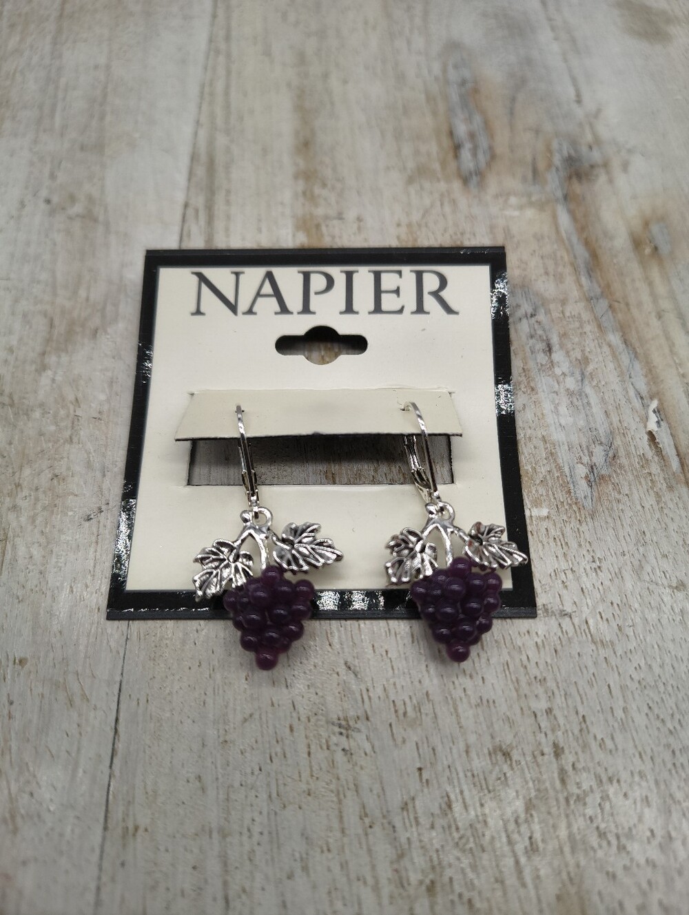 Napier Grape Earrings